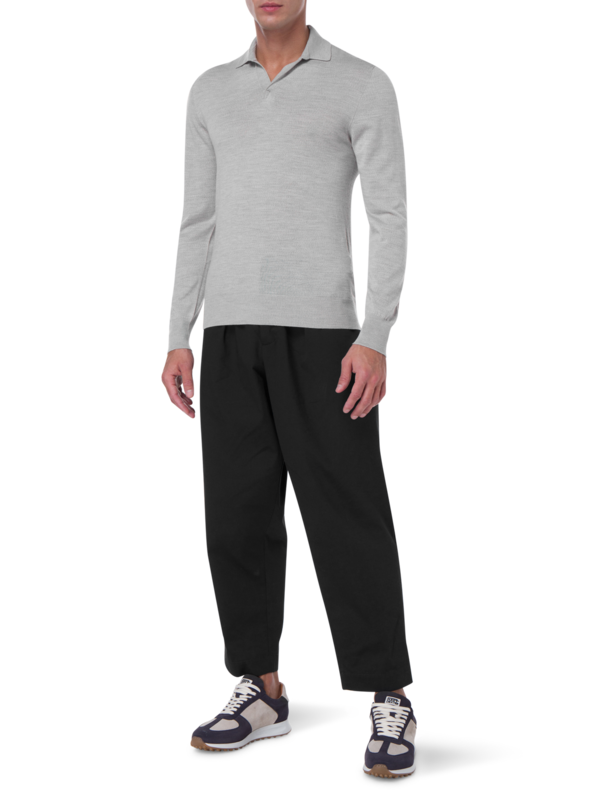 قميص لاسكا بأكمام طويلة